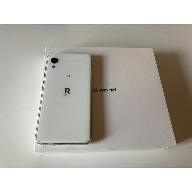 Rakuten mini 白 本体 美品 値下げしました。