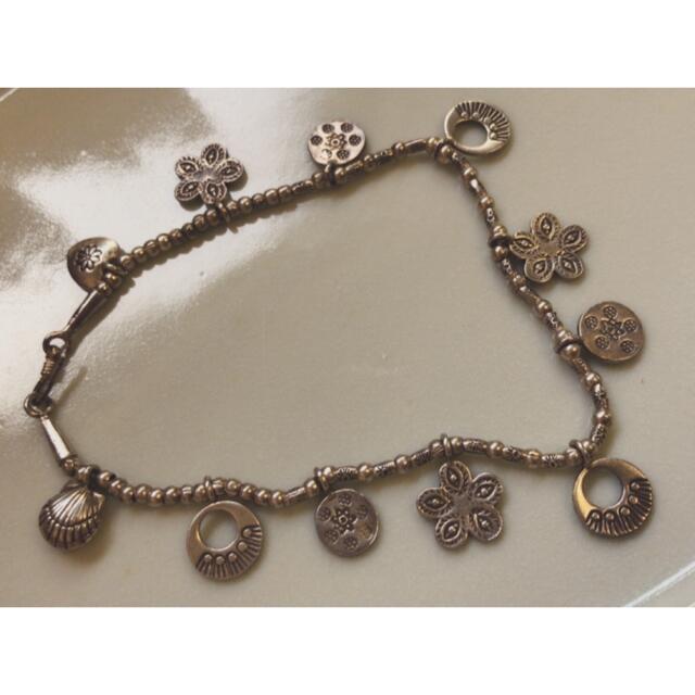 mexico silver 925 vintage anklet