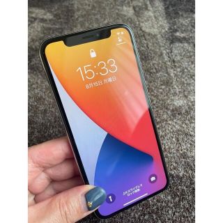 アイフォーン(iPhone)のiphone x  b simフリー シルバー(スマートフォン本体)