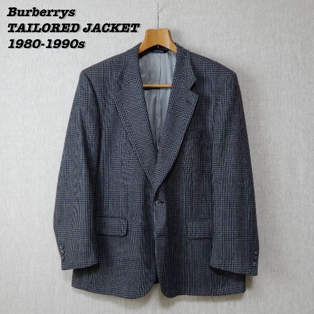 BURBERRY - 【バーバリーロンドン】紺ブレ【大きいサイズ/金ボタン