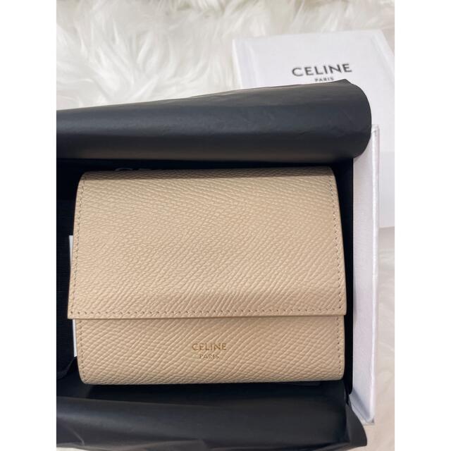 最も完璧な celine セリーヌ財布 レディース財布 グレー財布 ミニ財布