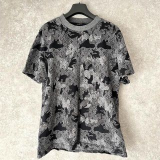 ルイヴィトン(LOUIS VUITTON)のヴィトン　モノグラム　カモフラ　Tシャツ　黒　L(Tシャツ/カットソー(半袖/袖なし))