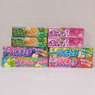 モリナガセイカ(森永製菓)のハイチュウ　ぷっちょ　8個セット(菓子/デザート)