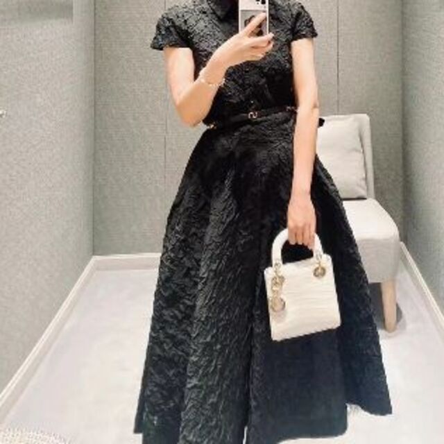 【をオススメ】 Dior - ディオール フレアシルエット ショートスリーブドレスの ンディオー - gooshwholesale.com