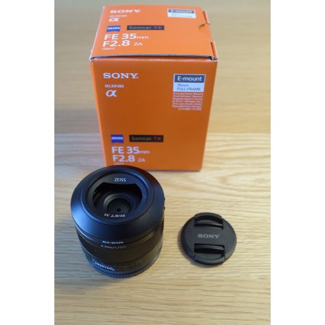 SONY(ソニー)の美品　Sonnar T* FE 35mm F2.8 ZA スマホ/家電/カメラのカメラ(レンズ(単焦点))の商品写真