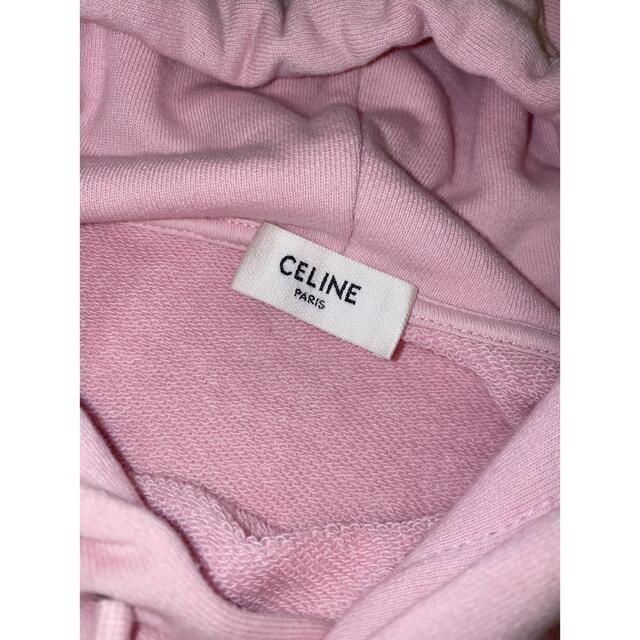 CELINE - CELINEセリーヌパーカーピンクの通販 by m|セリーヌ CELINE - CELINEセリーヌパーカーピンクの通販 by m|セリーヌ