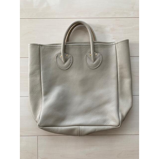 EMBOSSED LEATHER TOTE M YOUNG  OLSEN