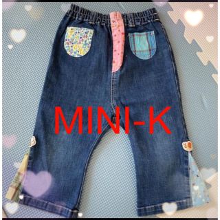 ミニケー(MINI-K)のMINI-K ズボン デニム 女の子 ベビー 90 パンツ(パンツ/スパッツ)