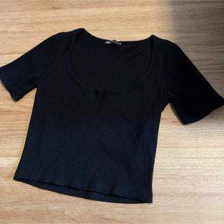 ザラ(ZARA)のZARA トップス(Tシャツ(半袖/袖なし))