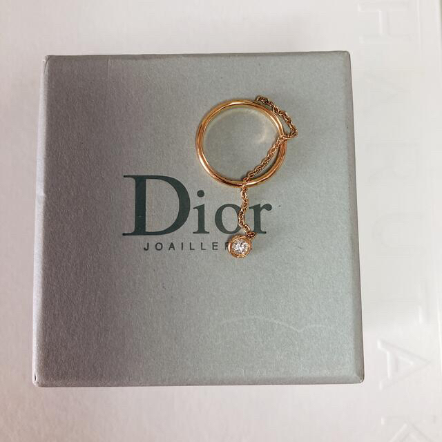 christian dior K18 ダイヤモンド　リング　値下げ！