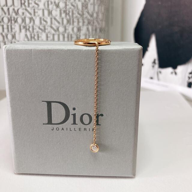 Christian Dior(クリスチャンディオール)のchristian dior K18 ダイヤモンド　リング　値下げ！ レディースのアクセサリー(リング(指輪))の商品写真