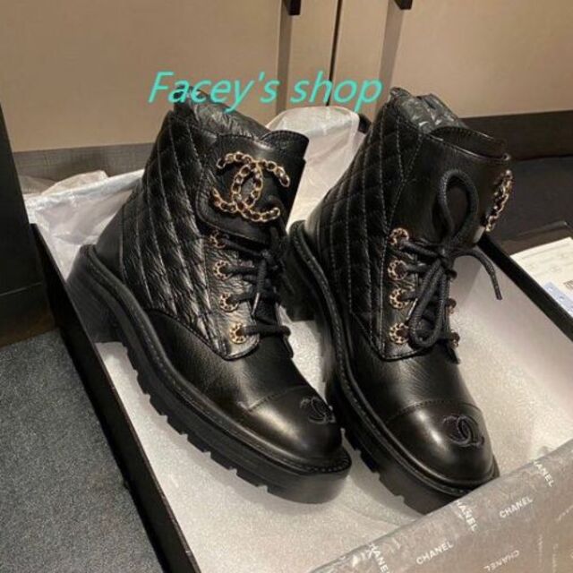 CHANEL - CHANEL シャネル ショートブーツ 38センチの通販 by F&