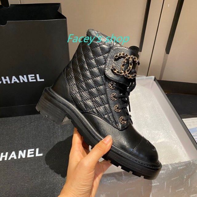 受賞店舗】 CHANEL シャネル ショートブーツ 38センチ superior