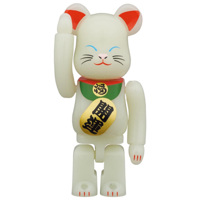 BE@RBRICK 招き猫 蓄光 弐 100％