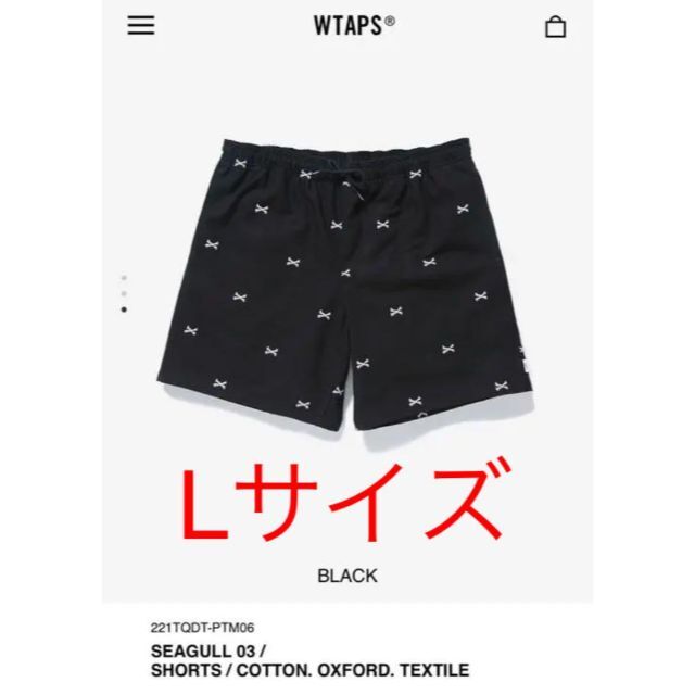 W)taps - SEAGULL 03 / SHORTS / COTTON.OXFORD Lサイズの通販 by macaron's shop