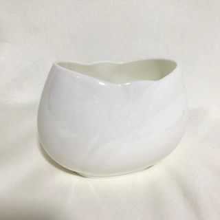 ノリタケ(Noritake)のノリタケ　アンサンブルホワイト　9640 花器　花瓶　フラワーベース　未使用品(花瓶)