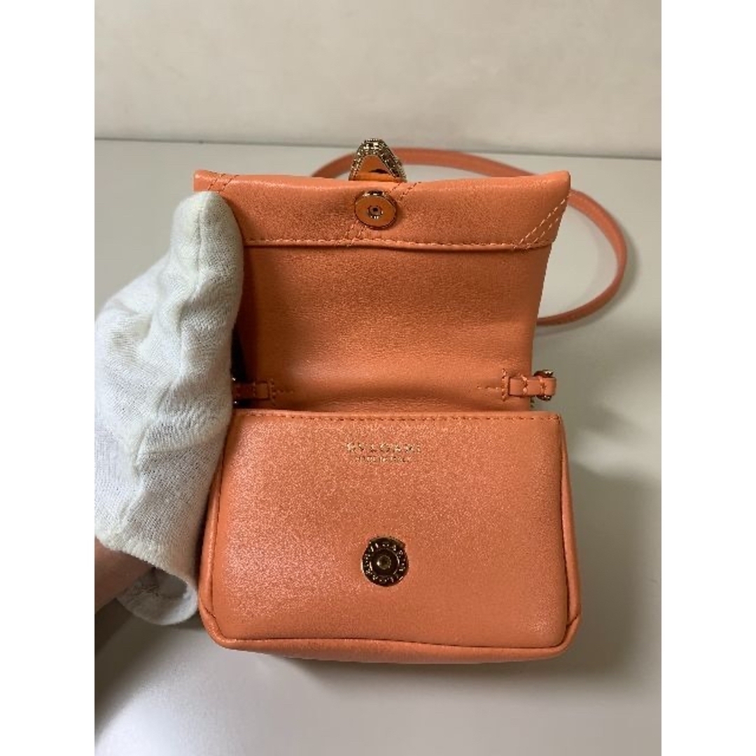 BVLGARI(ブルガリ)の☆極美品☆ ブルガリ セルペンティカボションマイクロバッグ ピンク XS レディースのバッグ(ショルダーバッグ)の商品写真