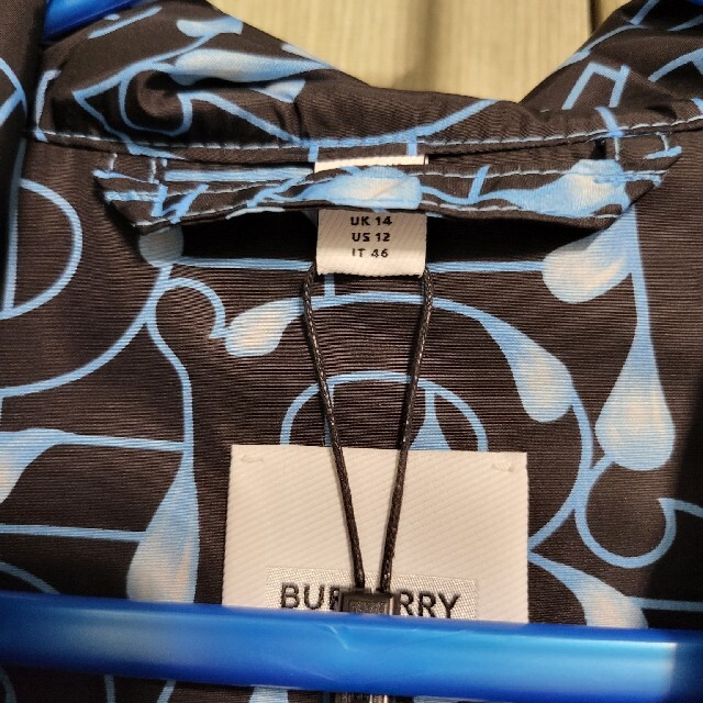 BURBERRY(バーバリー)の激レアバーバリー限定ナイロンジャケット未使用ナイロンパーカー限定サックスレイン雨 メンズのジャケット/アウター(ナイロンジャケット)の商品写真