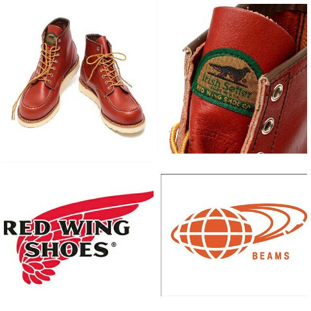 【未使用/半円犬タグ伝説復刻】REDWING✕BEAMS別注 9876セッター