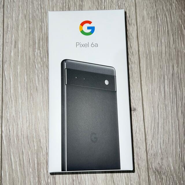 スマートフォン本体新品未開封 Google Pixel 6a 128GB Charcoal