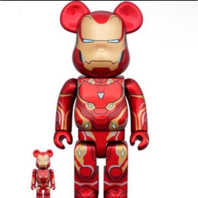 BE@RBRICK IRON MAN MARK 50 100％ & 400％