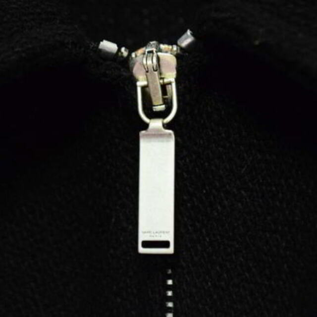 SAINT LAURENT - Saint Laurent Paris ウール ジップ テディ SAINT LAURENT - Saint Laurent Paris ウール ジップ テディ