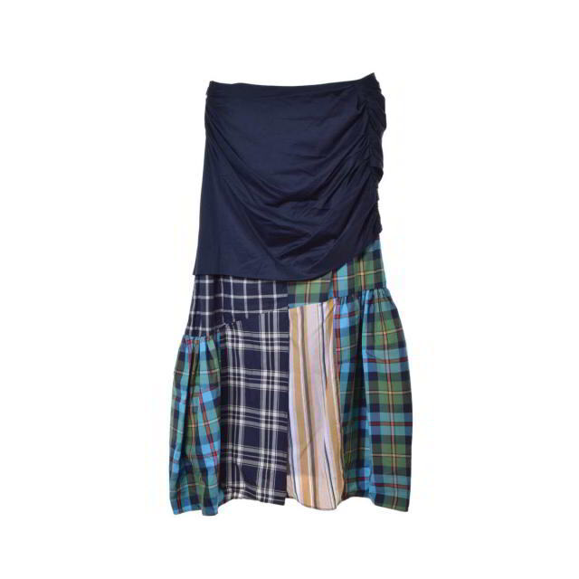 ENFOLD(エンフォルド)のENFOLD チェック切替 スカート レディースのスカート(その他)の商品写真