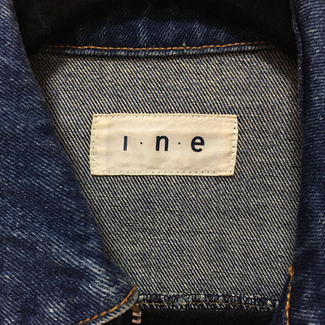 i.n.e   デニムジャケットの通販 by brown｜インエならラクマ