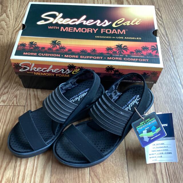 SKECHERS(スケッチャーズ)のスケッチャーズ Skechers MEMORY FOAM サンダル 23cm レディースの靴/シューズ(サンダル)の商品写真