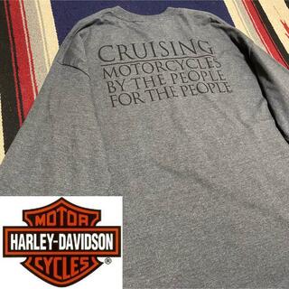 ハーレーダビッドソン ヘンリーネック メンズのTシャツ・カットソー 