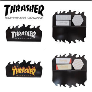 スラッシャー(THRASHER)のスケートボーダー THRASHER スラッシャー 付箋　2個セット(ノート/メモ帳/ふせん)
