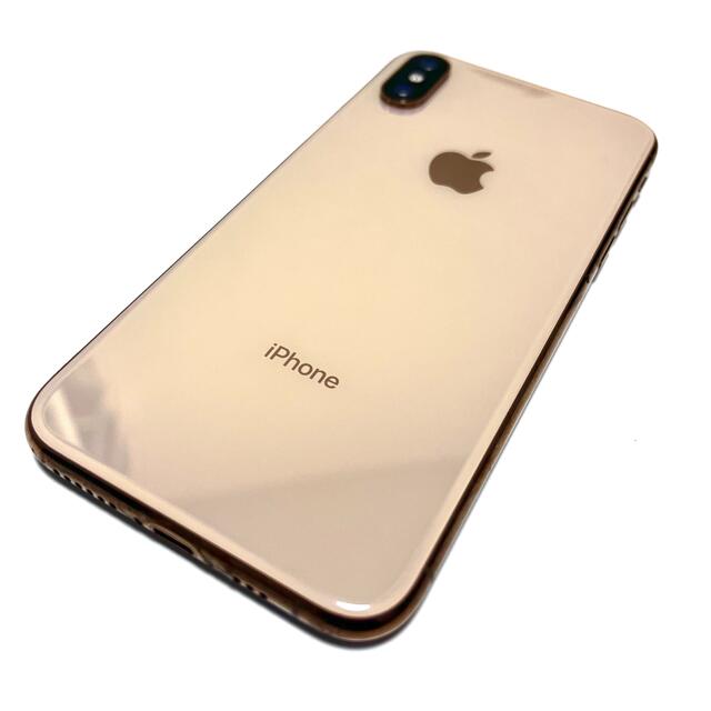 【本日のみ値下げ価格】iPhoneXS 64GB ゴールド