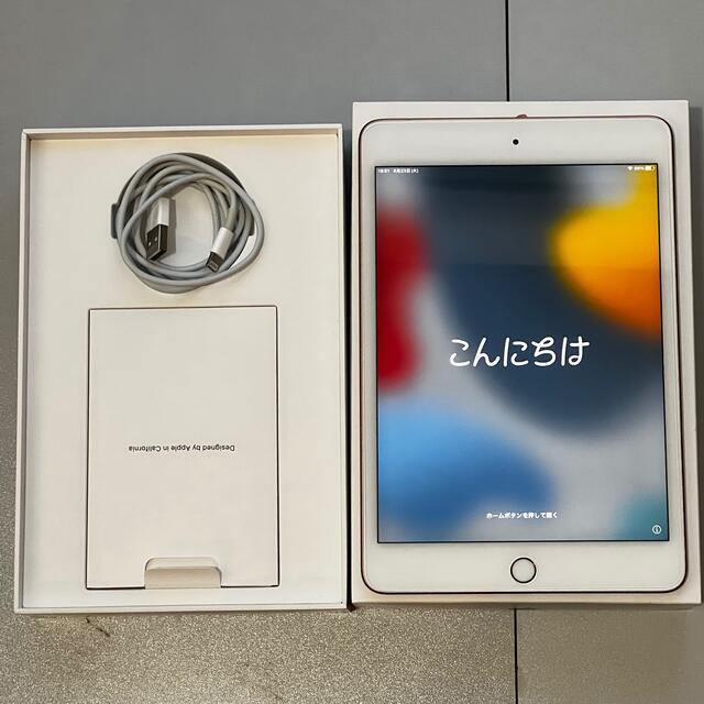 売上安い ☆美品☆iPad mini 第5世代（64GB Cellular ゴールド） | www