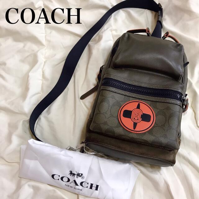 COACH×JORADAN×NARUTO ライダーバッグ ボディバッグ ナルト