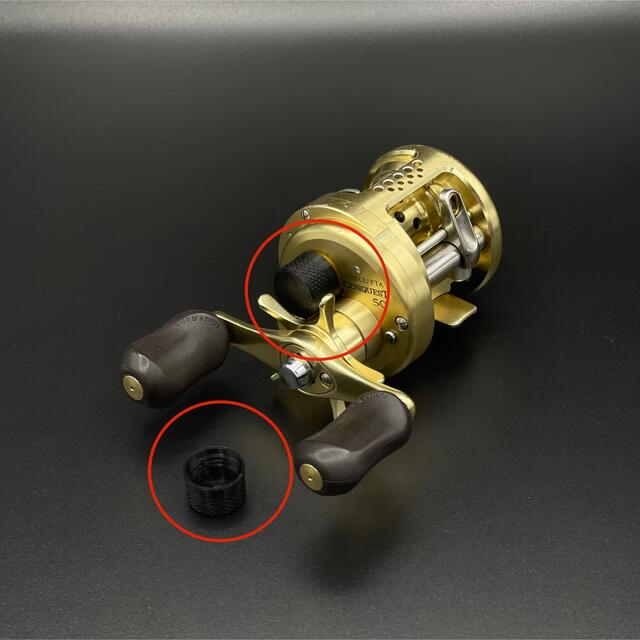 Shimano カルカッタコンクエスト50 専用 メカニカルブレーキノブ Shimano カルカッタコンクエスト50 専用 メカニカルブレーキノブ