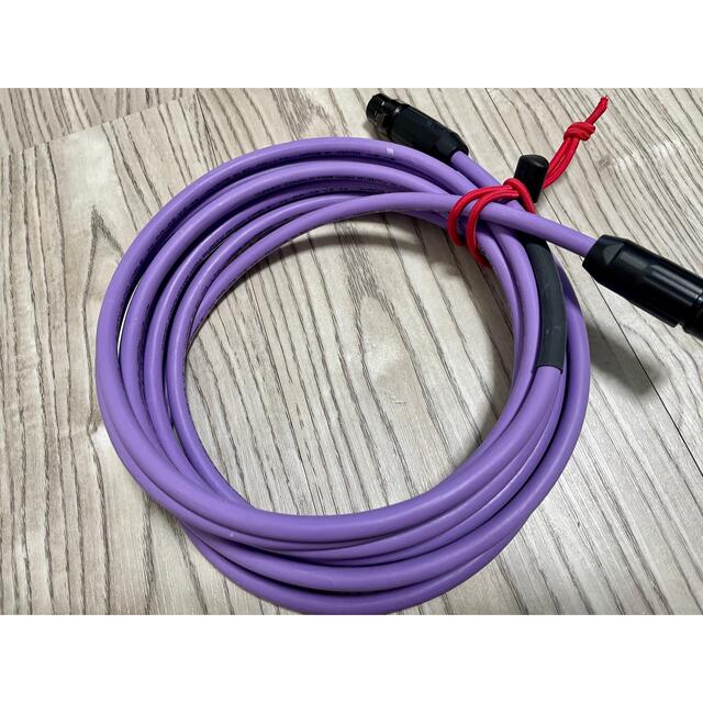 専用お値下げOYAIDE PA-02 XLRケーブル 5m 紫 楽器のレコーディング/PA機器(ケーブル)の商品写真