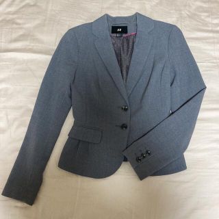 エイチアンドエム(H&M)のH&M テーラードジャケット⭐︎グレー(テーラードジャケット)