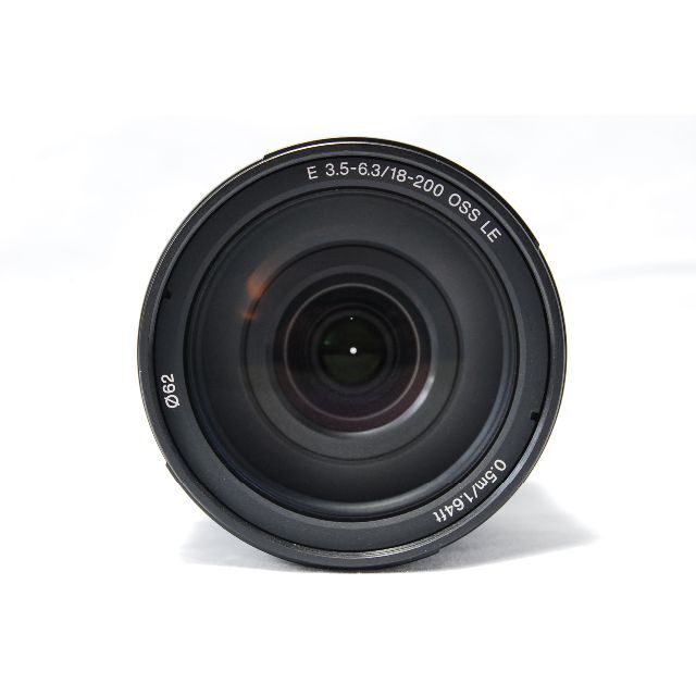 SONY(ソニー)のSONY E 18-200mm F3.5-6.3 OSS LE Eマウント スマホ/家電/カメラのカメラ(レンズ(ズーム))の商品写真