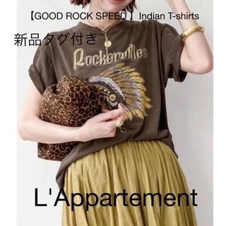 アパルトモンドゥーズィエムクラス(L'Appartement DEUXIEME CLASSE)の【GOOD ROCK SPEED 】Indian T-shirts(Tシャツ(半袖/袖なし))