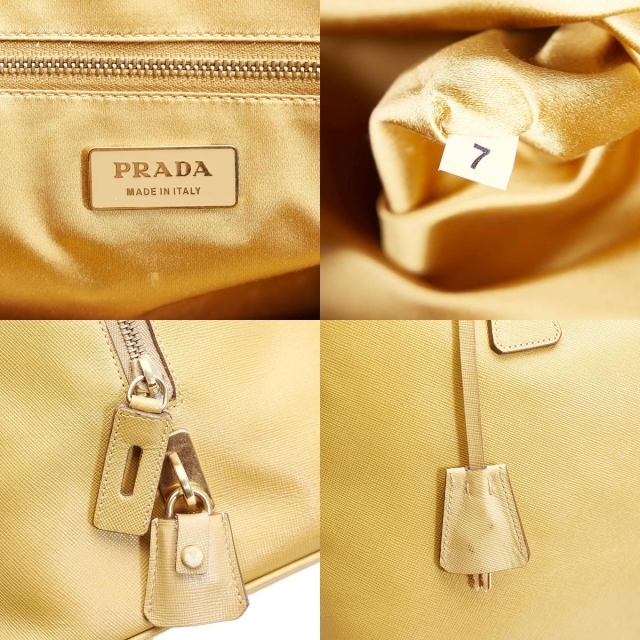 PRADA(プラダ)のプラダ サフィアーノ ハンドバッグ ボストンバッグ レザー レディース PRADA 【1-0064110】 レディースのバッグ(ハンドバッグ)の商品写真