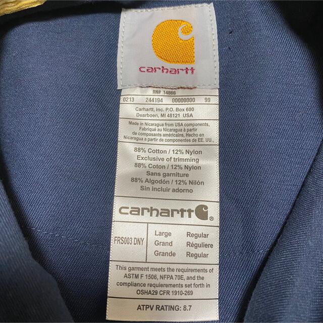 carhartt(カーハート)の90s 古着 カーハート コーデュロイ シャツ ビッグシルエット ゆるだぼ メンズのトップス(シャツ)の商品写真