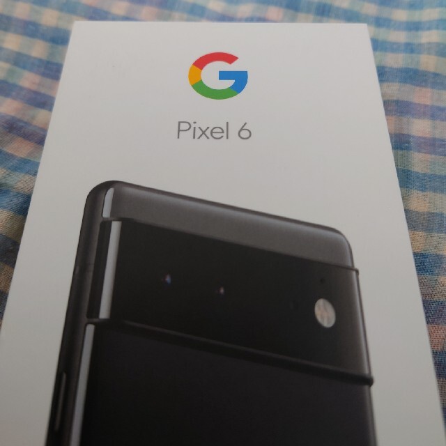 ★新品★ google pixel6 128GB SIMフリー　ブラック　本体スマホ/家電/カメラ