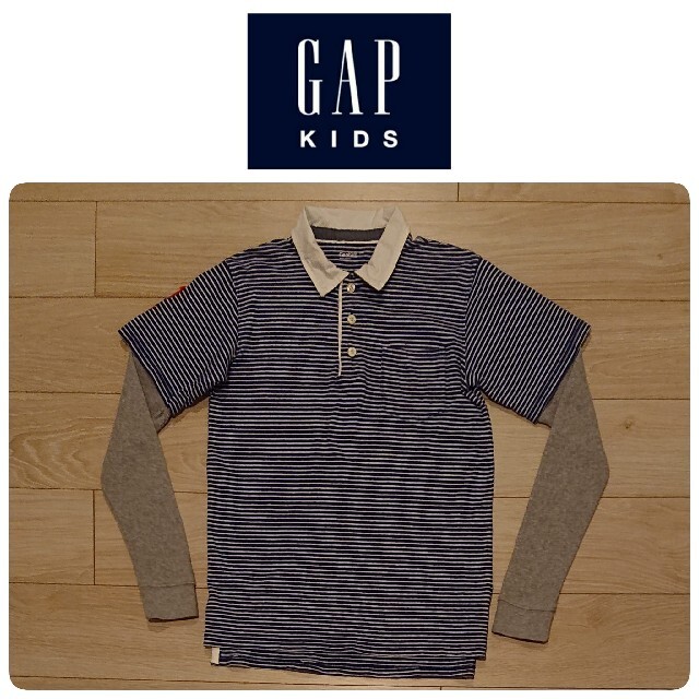 GAP Kids(ギャップキッズ)のGAP Kids　ギャップキッズ　長袖シャツ　ロンＴ　男の子　女の子　子ども キッズ/ベビー/マタニティのキッズ服男の子用(90cm~)(Tシャツ/カットソー)の商品写真