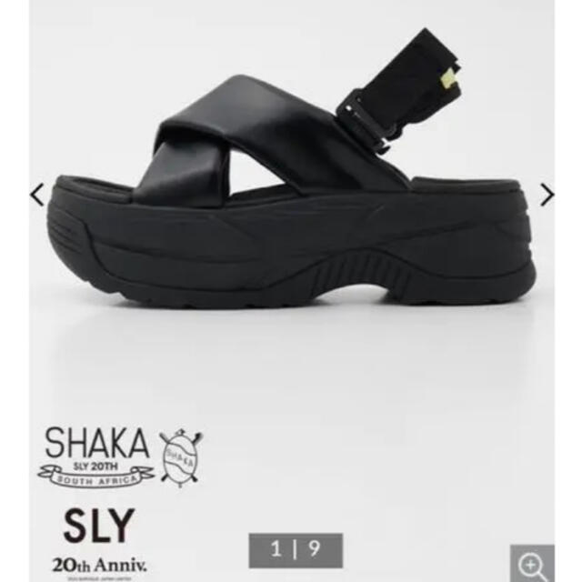SLY(スライ)のSHAKA x SLY FIESTA PUFF CHUNKY レディースの靴/シューズ(サンダル)の商品写真