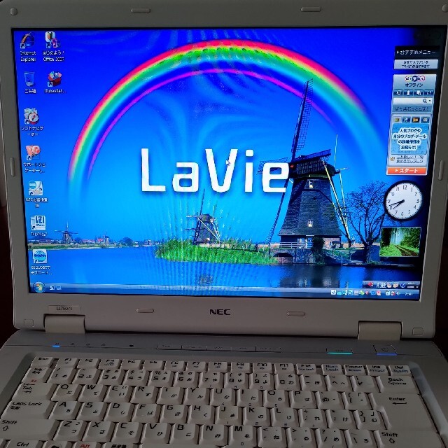 NEC(エヌイーシー)のNEC LaVie PC-LL750LG スマホ/家電/カメラのPC/タブレット(ノートPC)の商品写真