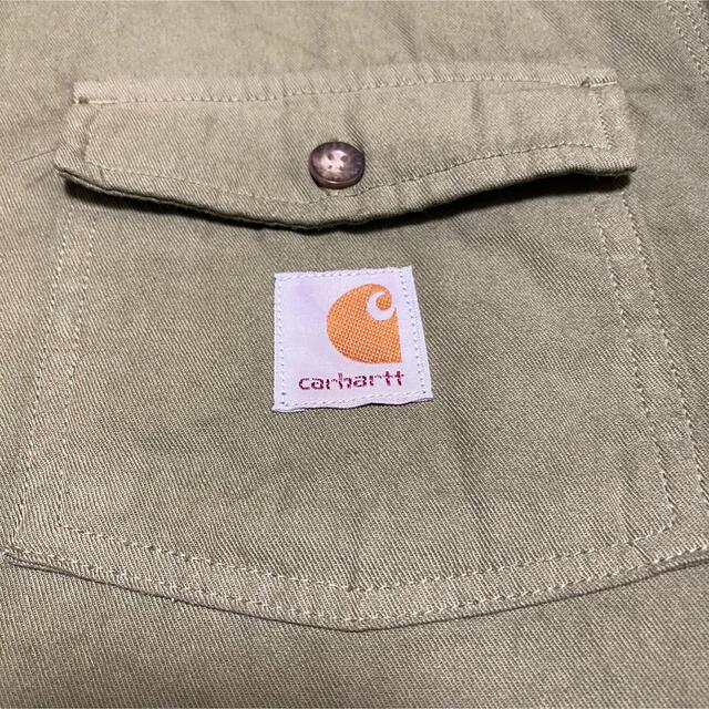 carhartt(カーハート)の90s 古着 カーハート コーデュロイ シャツ ビッグシルエット ゆるだぼ メンズのトップス(Tシャツ/カットソー(半袖/袖なし))の商品写真