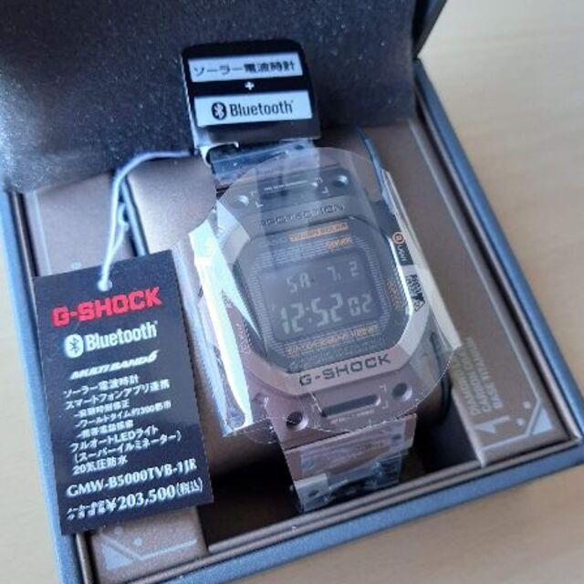 【チタン製】GMW-B5000TVB-1JR【G-shock】