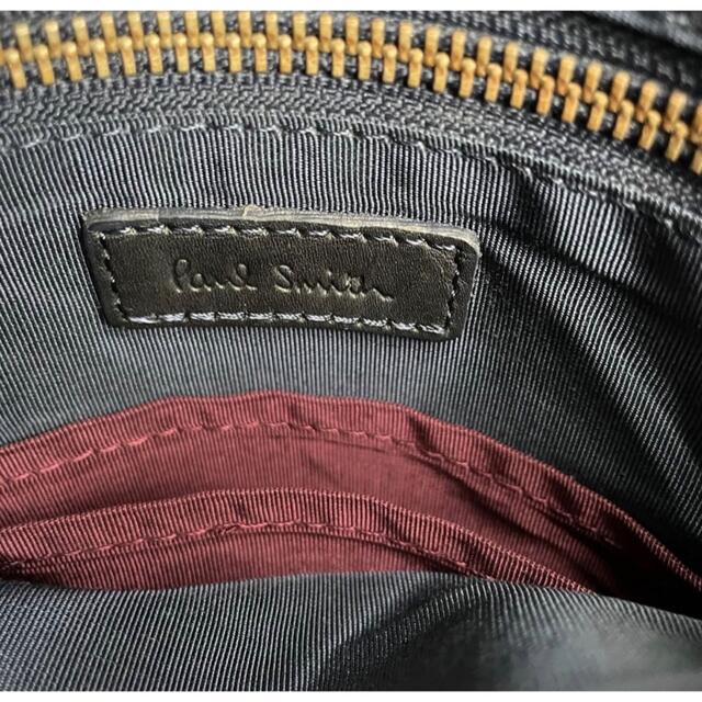 Paul Smith レザー ボディバッグ ショルダー斜めがけ 紺 - 9