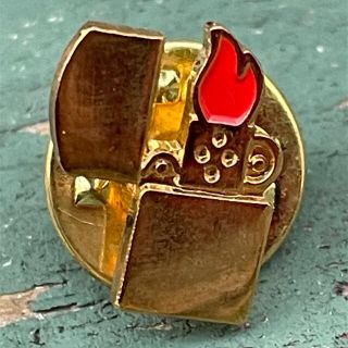 ジッポー(ZIPPO)の＊ USA ZIPPO ライター 真鍮 ピンバッジ ブローチ レトロ PINS (その他)