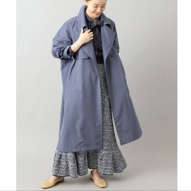 未使用 size36 IENA Pe/ポプリンオーバートレンチコート